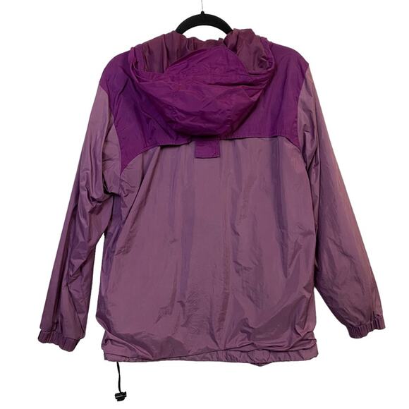 Cabela's Purple Full Zip Mesh Lined Hooded 100% Nylon Jacket Size Small - Picture 3 of 9